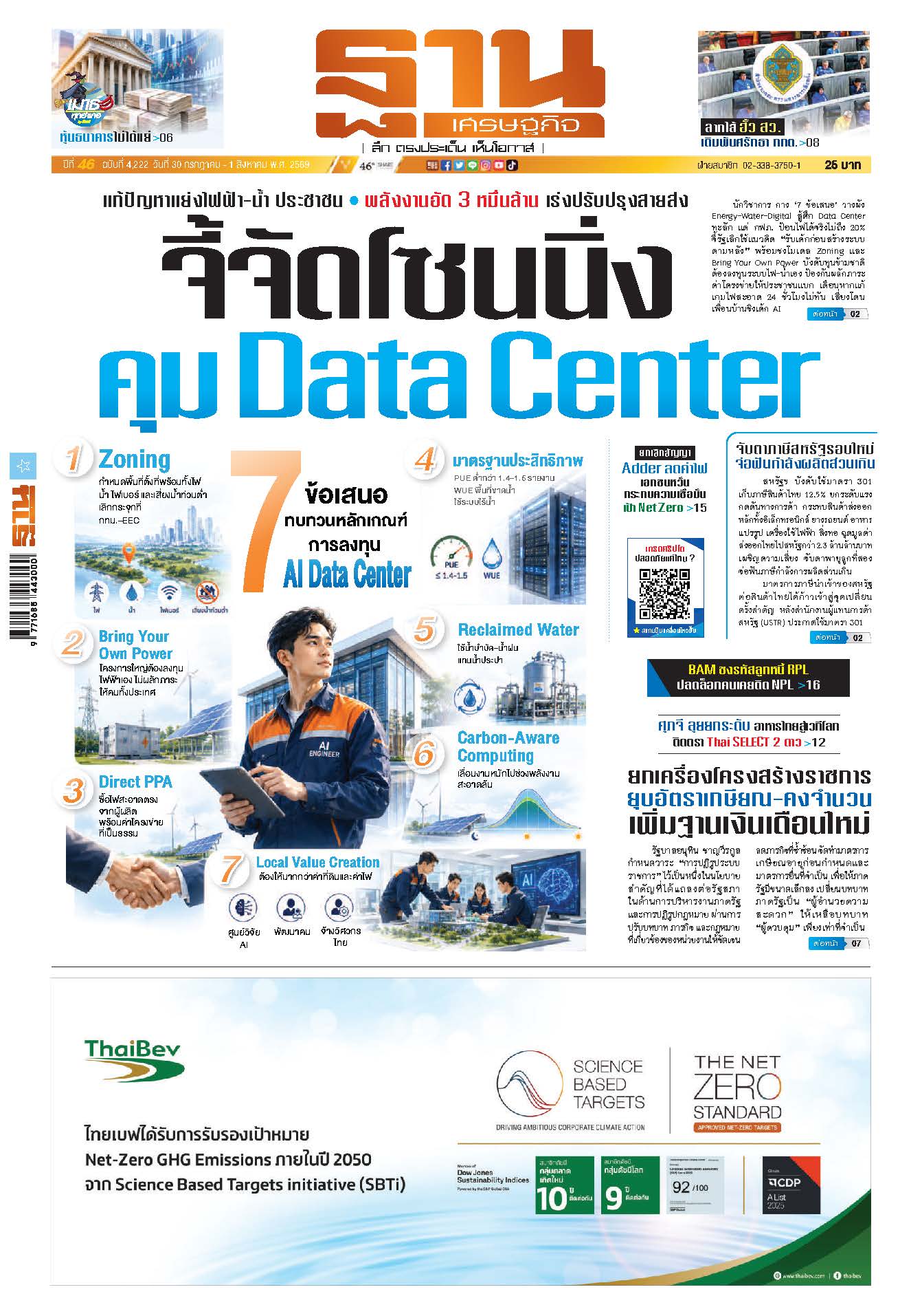ฐานเศรษฐกิจ 30 July - 1 Aug 2026