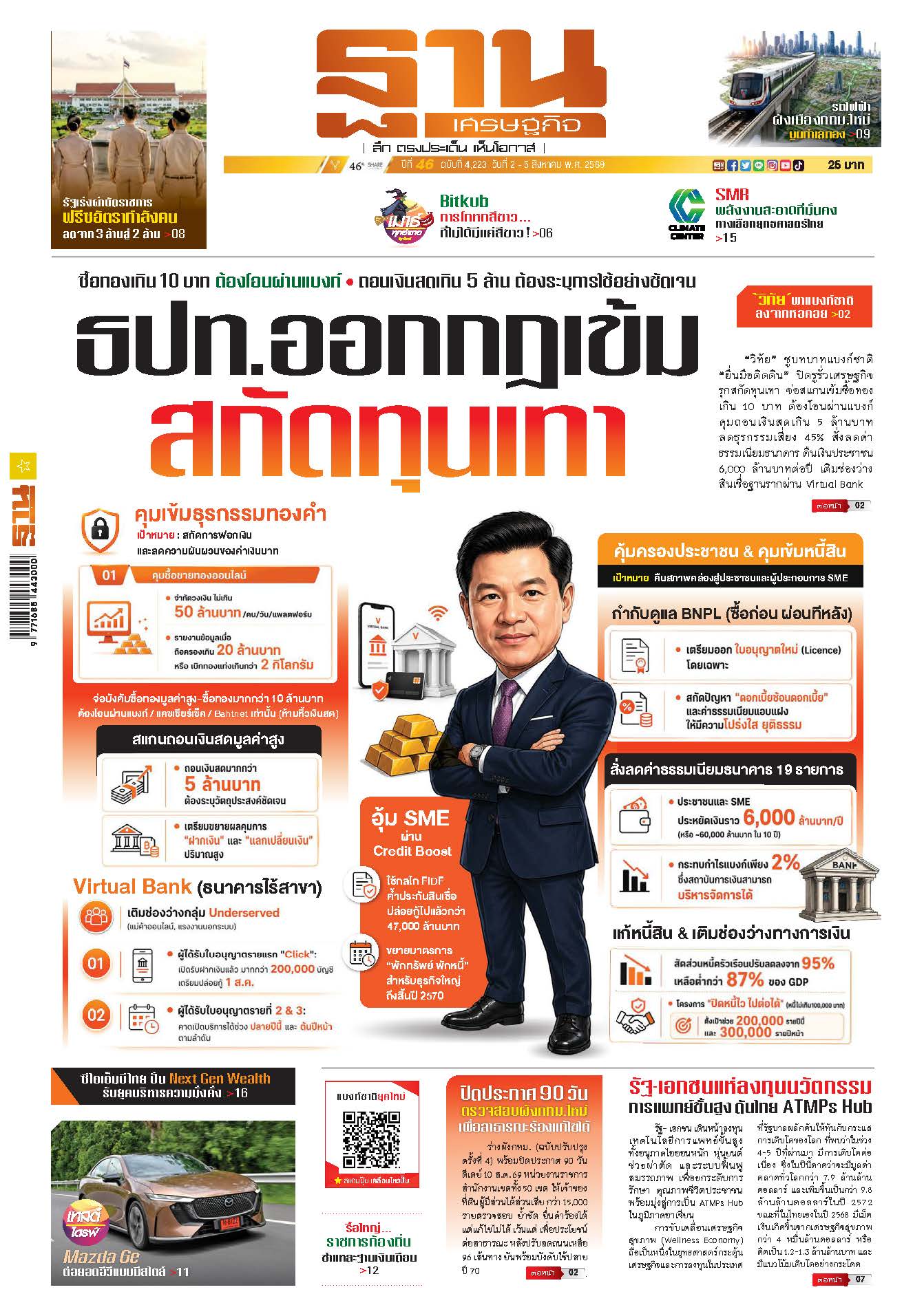 ฐานเศรษฐกิจ 2 Aug- 5 Aug 2026
